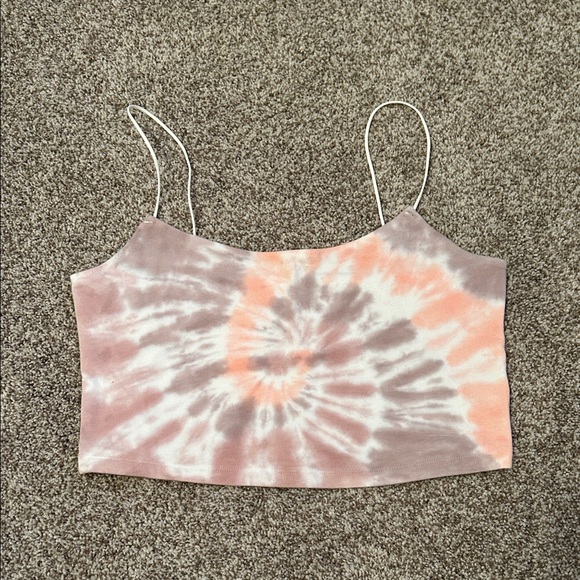 Aeropostale Seriously Soft Bungee Cami - Tye Dye - Size Large - Picture 3 of 9
